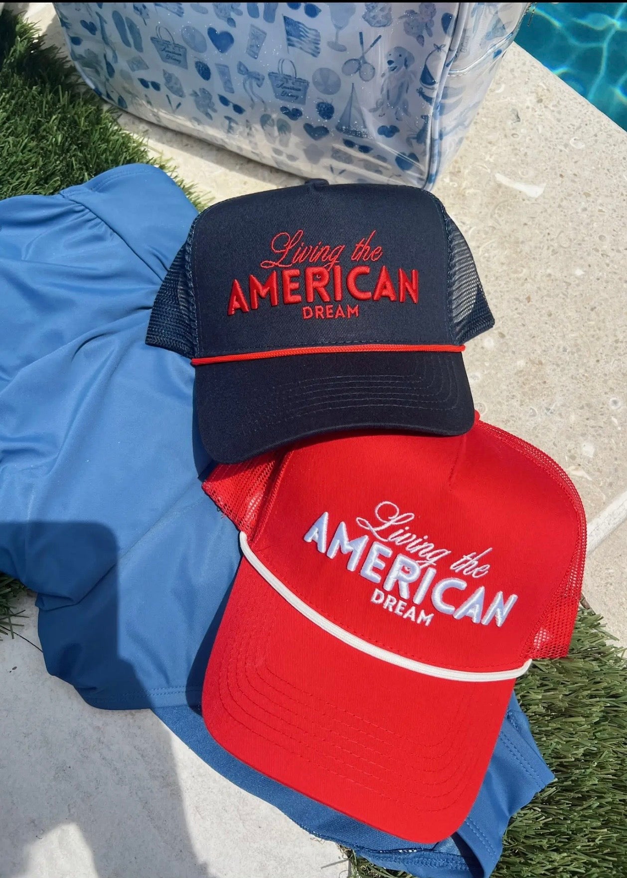 American Dream Trucker Hat in 2 Colors