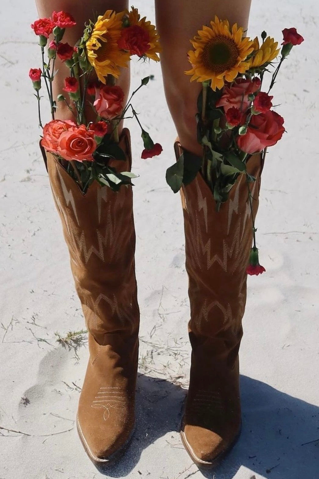 Dingo Thunder Road Leather Boot in Camel