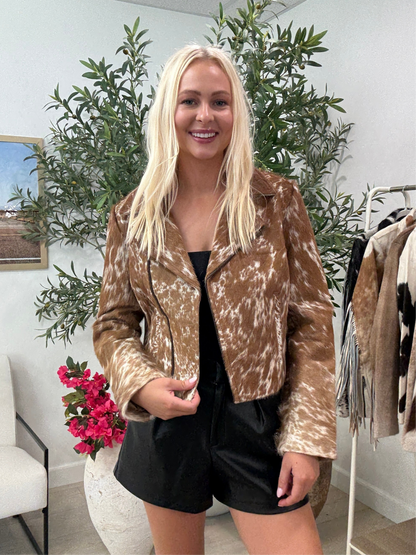 NEW!! Cowhide Jacket #20 - Size Small