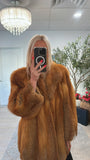 #4 Vintage Red Fox Jacket - Size Medium