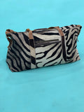 EXCLUSIVE!! Zebra Cowhide Duffel Bag