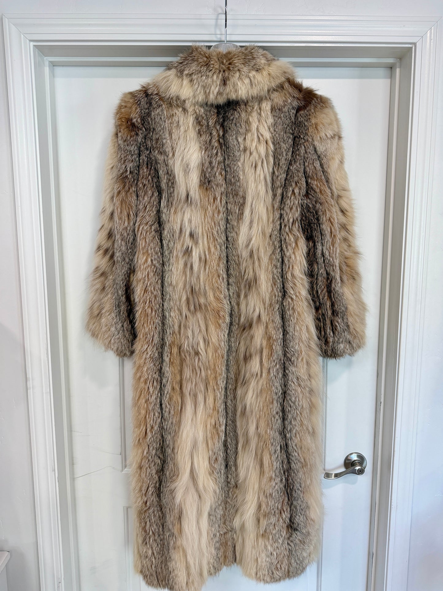 #56 Vintage Lynx Fur Coat Size S/M