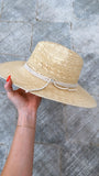 NEW!! "Life's a Breeze" Straw Hat in Light Natural