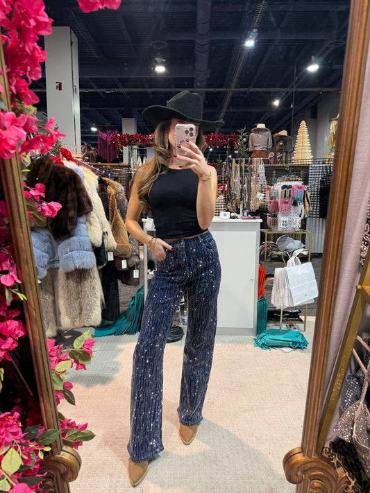 NEW!! The Westgate Denim Rhinestone Jean