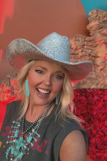 BEST SELLER!! Turquoise Baby Jumbo Long Earrings