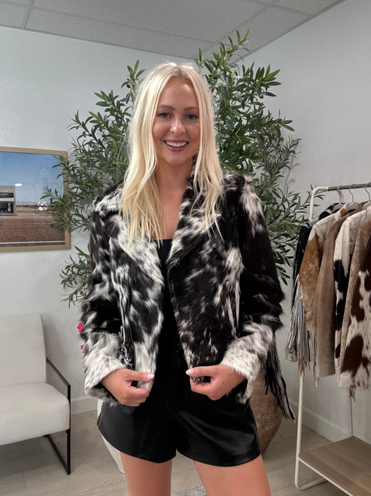 NEW!! Cowhide Jacket #23 - Size Small