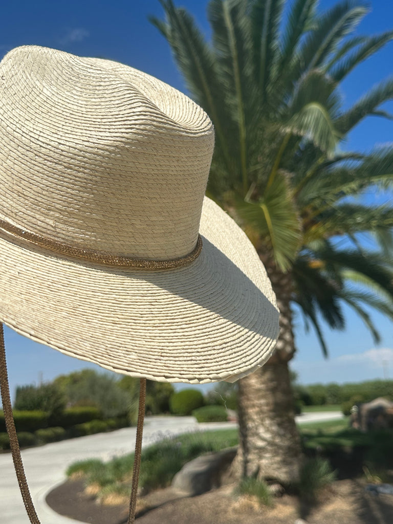 NEW!! The Dorado Ritz Pressed Palm Straw Hat