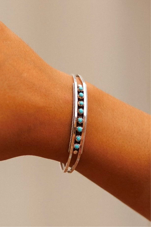 NEW!! "Montana" Kingman Turquoise Cuff Bracelet