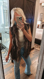 NEW!! Fox and Coney Recycled, Vintage Fur Vest in 3 Colors