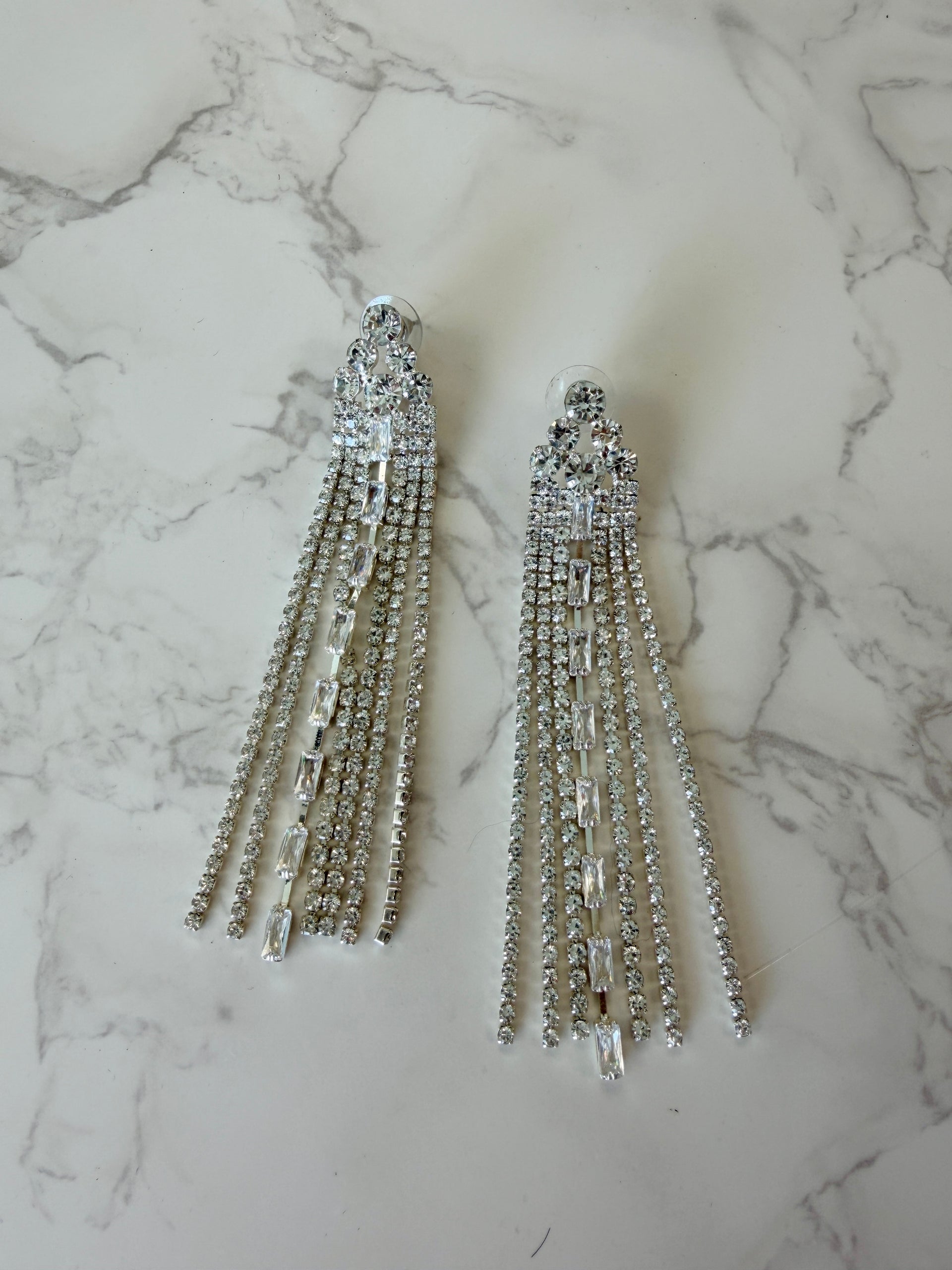 “Lauren” Crystal Drop Earring