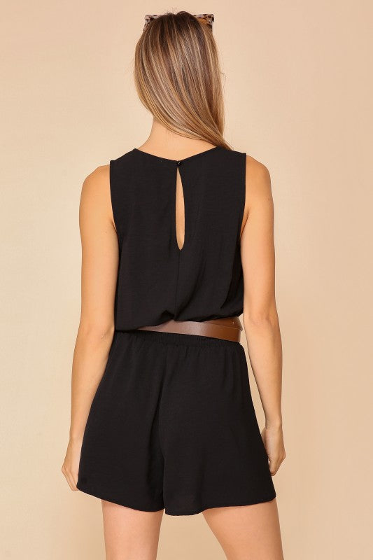 FINAL SALE!! Summer Days Romper in Black
