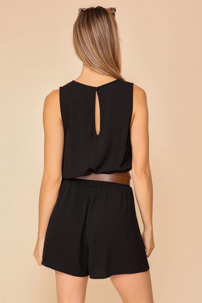 FINAL SALE!! Summer Days Romper in Black