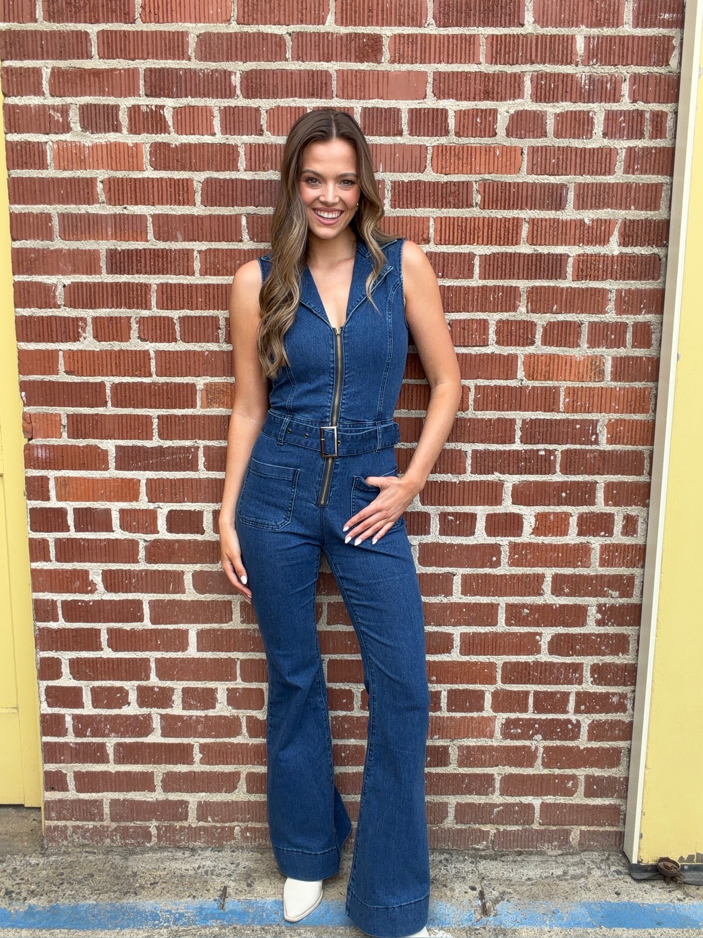 NEW!! "Saddle Up" Denim Jumpsuit