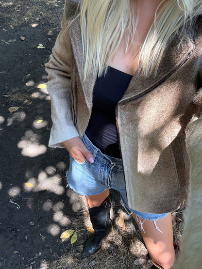 NEW!! Cowhide Jacket #5 - Size Medium