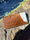 NEW!! Cowhide Brindle Clutch