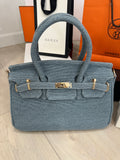 AS SEEN ON WHITNEY RIFE!! Luxe Jute Handbag in 3 Colors