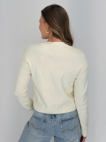 Maggie Cardigan in Marzipian Knit