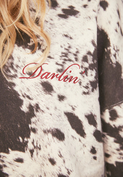 NEW!! Signature Oversized Hoodie in Appaloosa