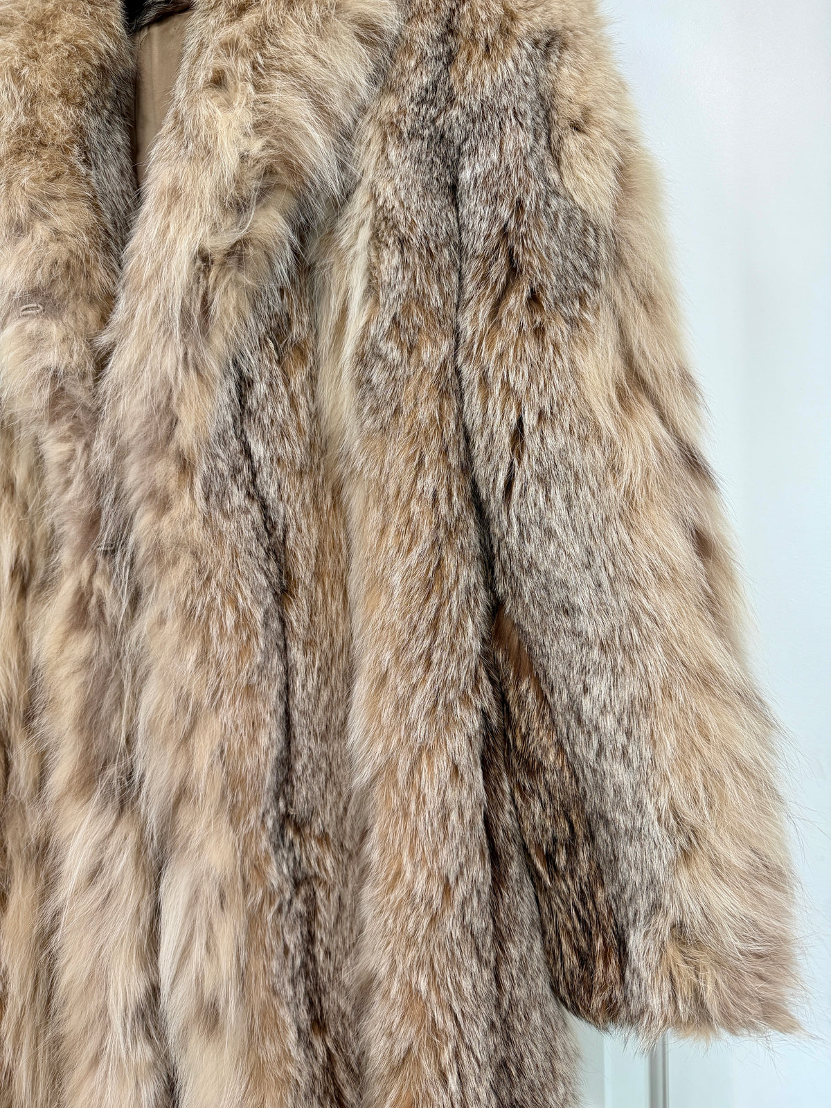 #56 Vintage Lynx Fur Coat Size S/M