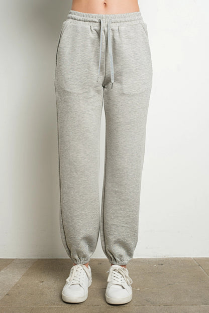 NEW!! "Out Of Office" Rhinestone Lounge Set in Grey