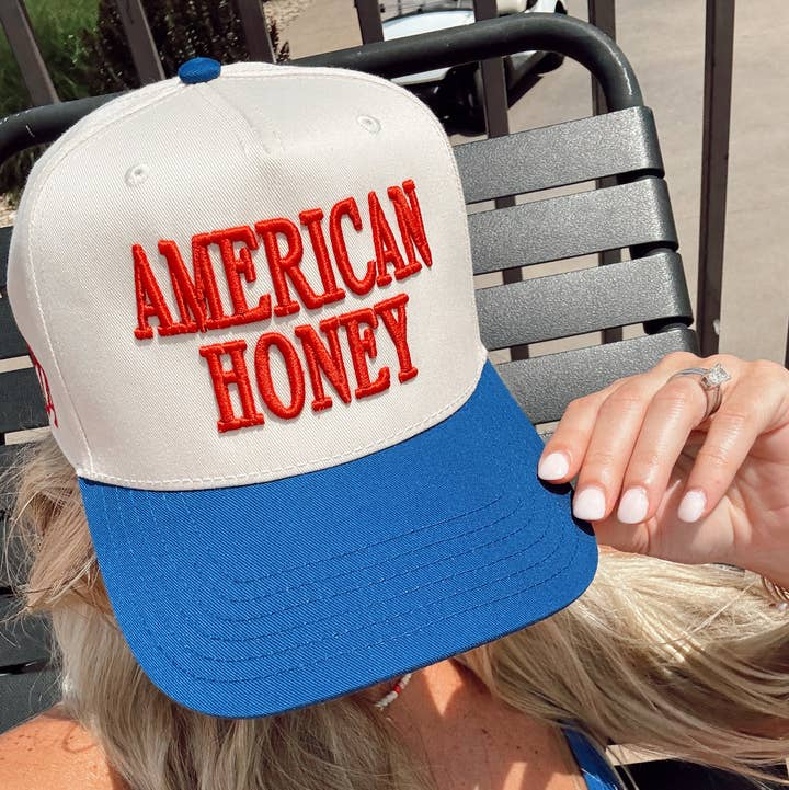 American Honey Embroidered Trucker Hat