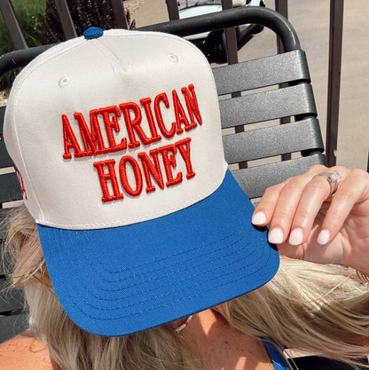 American Honey Embroidered Trucker Hat
