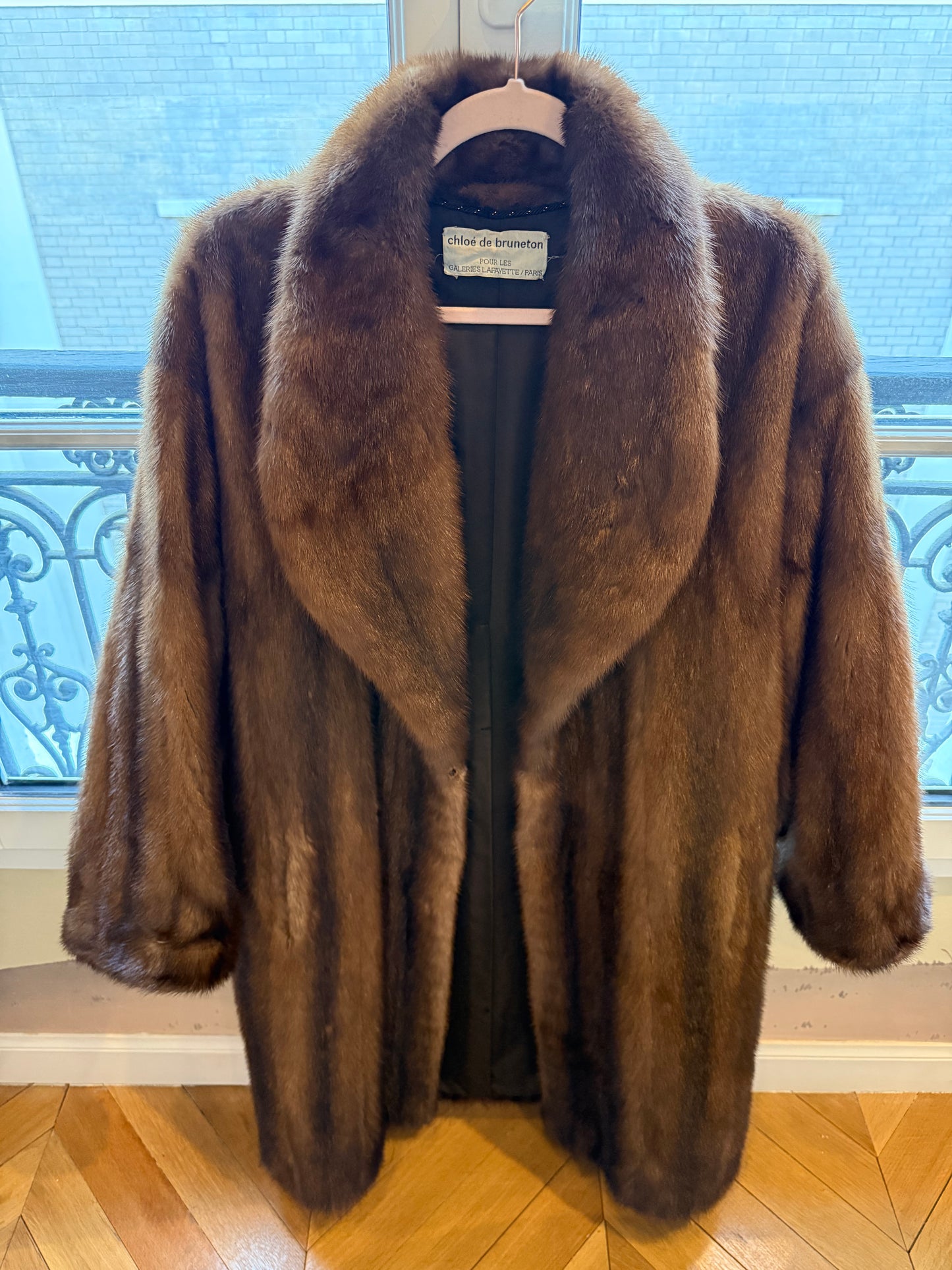 #GB78 Vintage Demi Buff Mink Coat Size Medium
