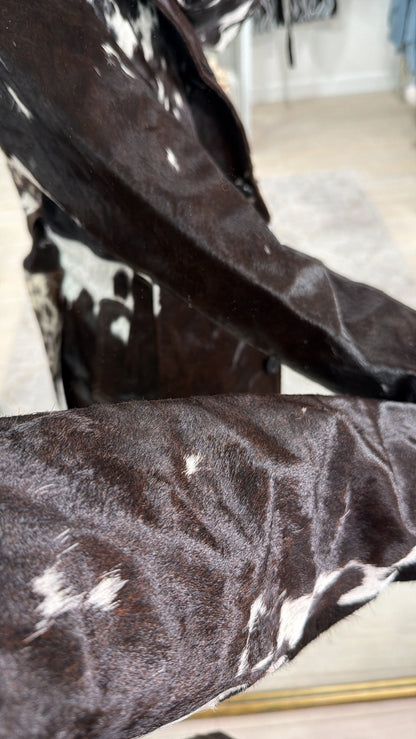 Cowhide Trench Coat #3 Size Medium
