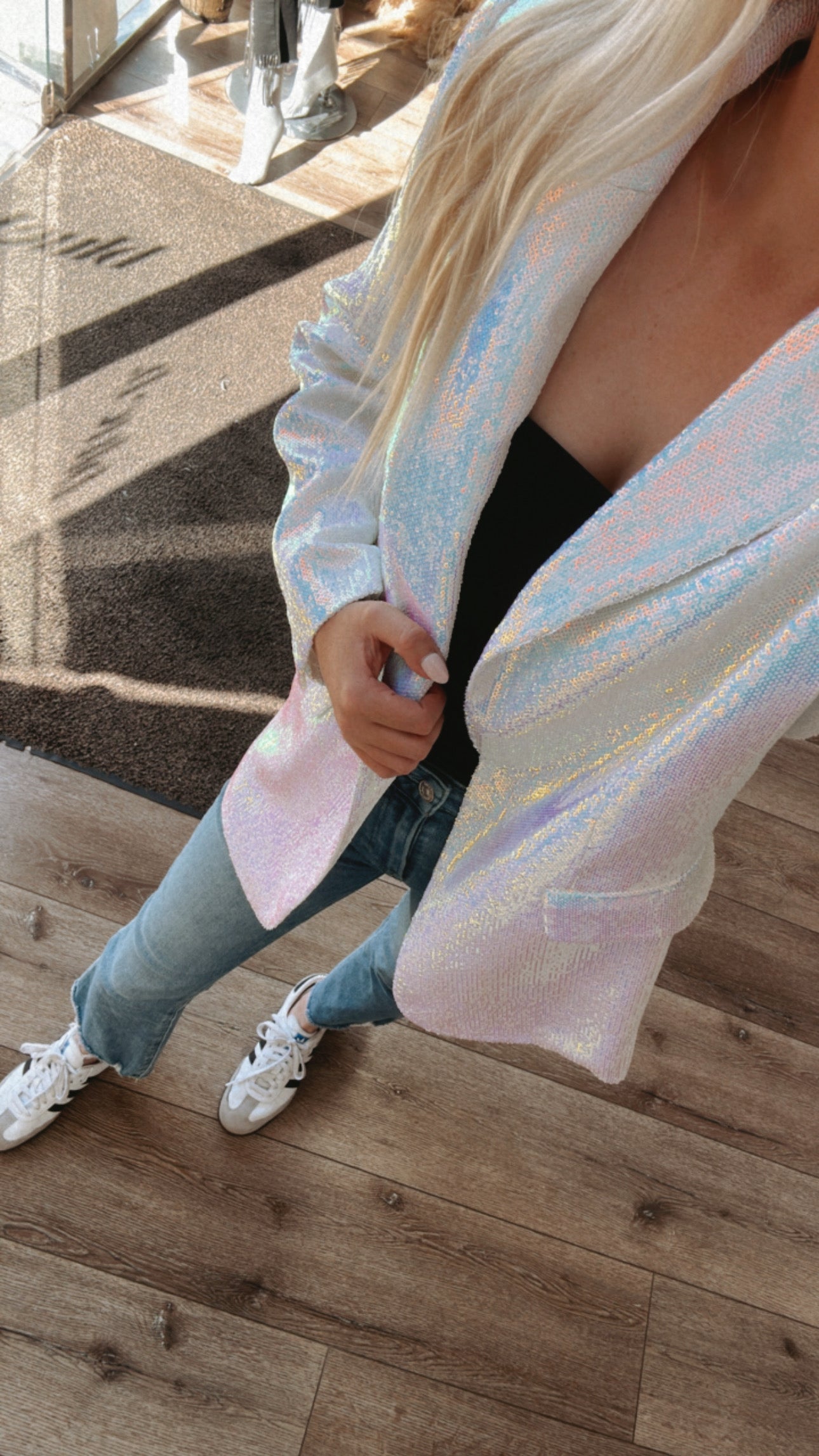 FINAL SALE!! Always A Party Sequin Blazer