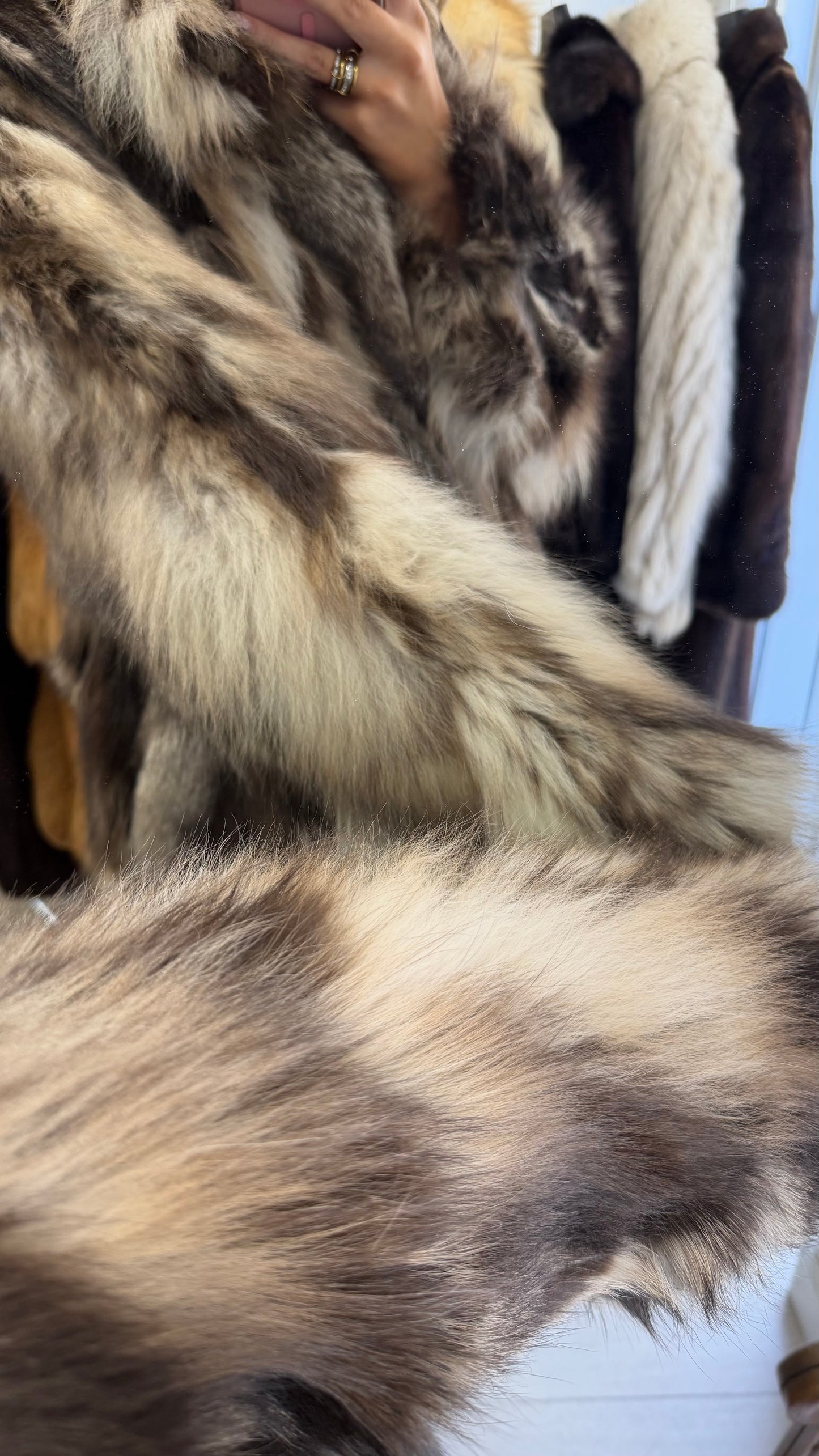 #1 Vintage Cross Fox Jacket Size Medium