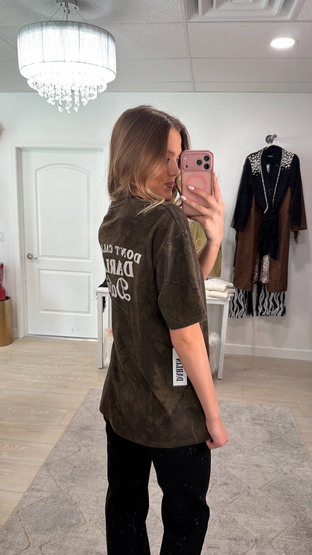 NEW!! Don't Call Me Short Sleeve in Backwood Camo