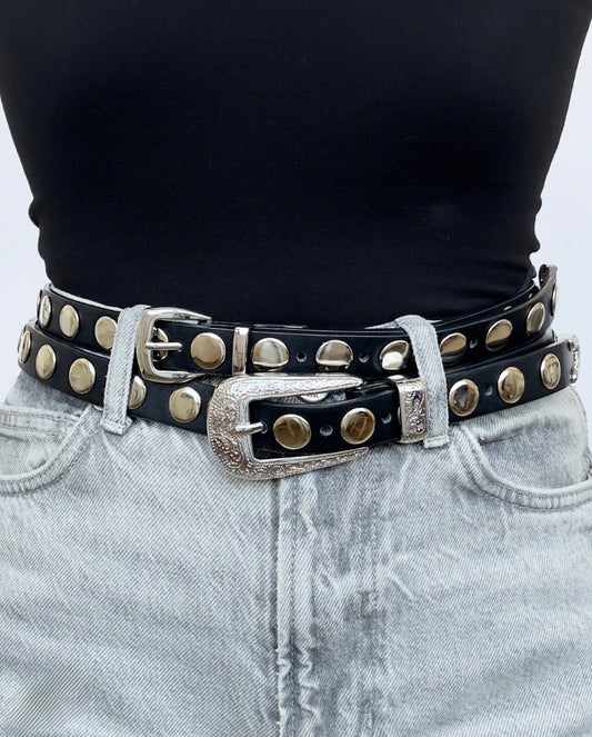 Phoenix Disc Belt in Black