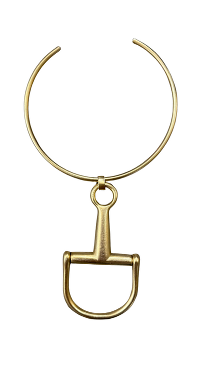 PREORDER!! Horsebit Necklace in Gold