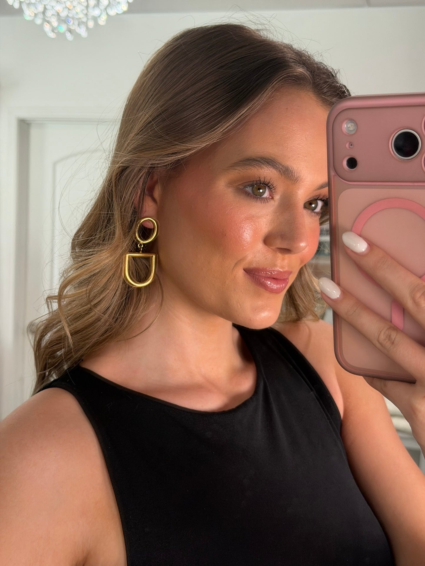 Horsebit Earrings