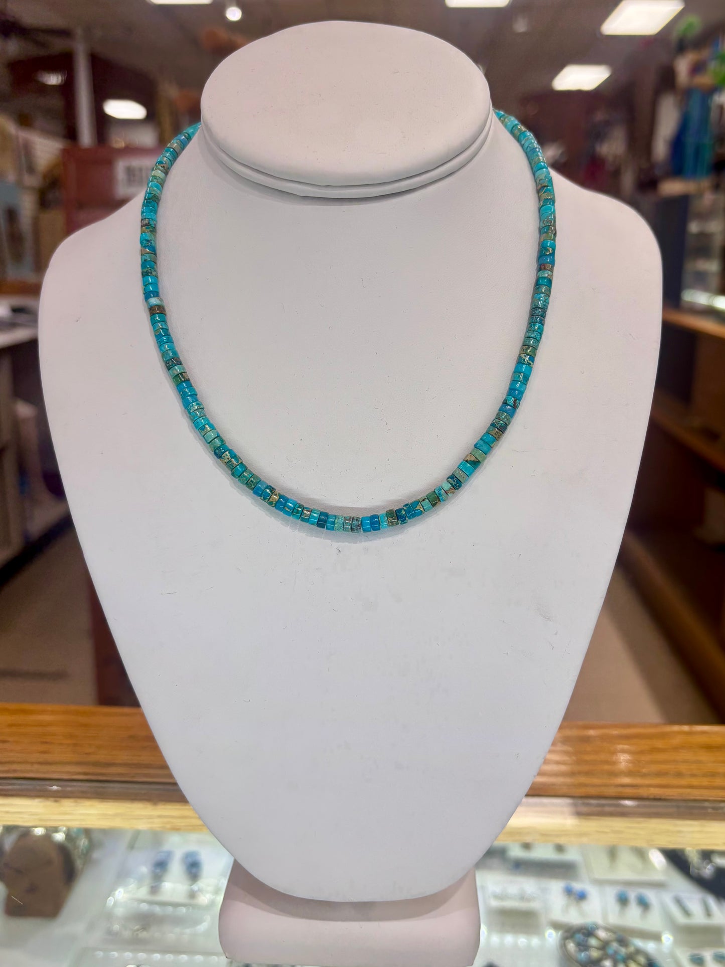 Turquoise Beaded Necklace