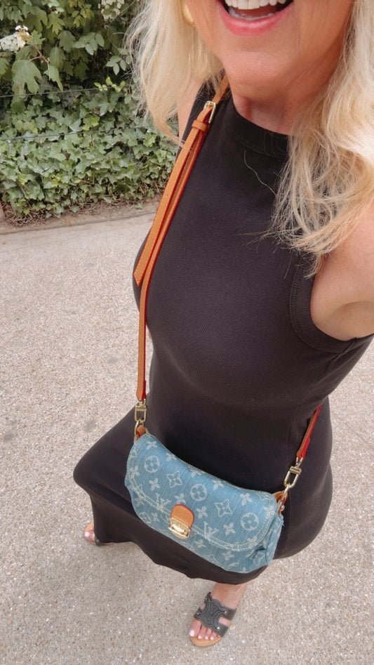 FINAL SALE!! The Collete Cotton Rib Tank Dress - Limited Edition