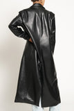 NEW!! The "Broadway” Leather Trench Coat