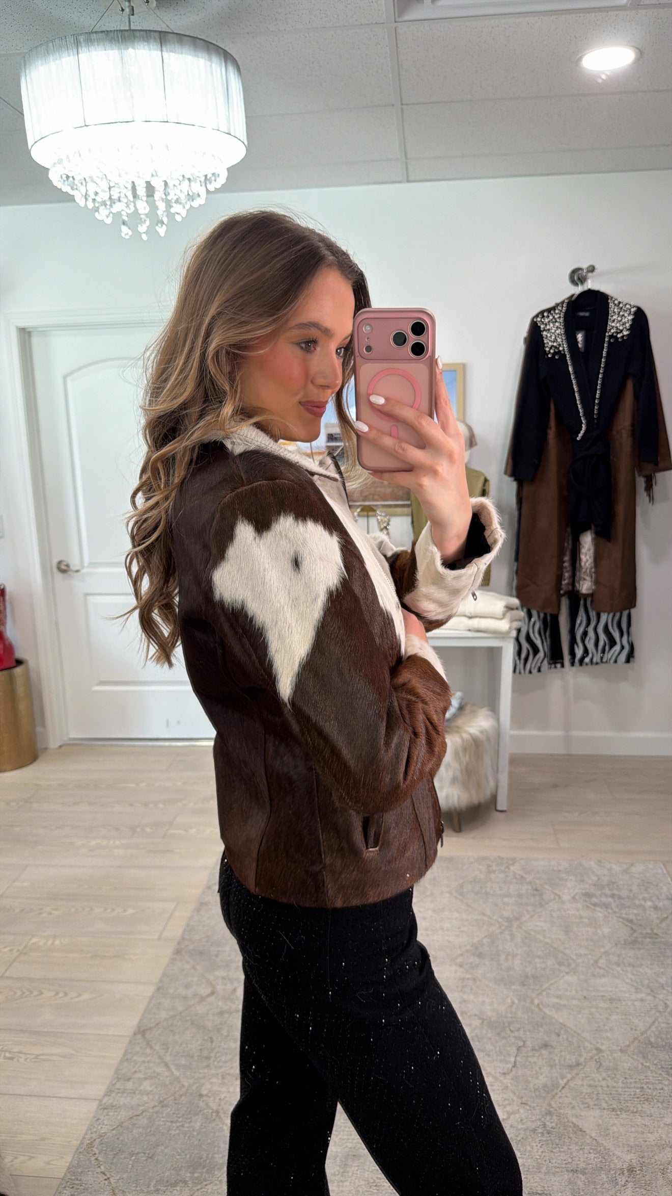 NEW!! Cowhide Jacket #5 - Size Medium