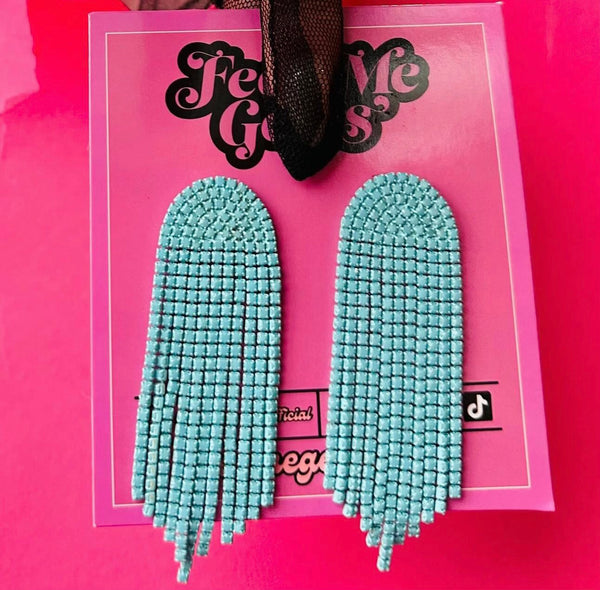 NEW!! Turquoise Baby Jumbo Long by Feed Me Gems