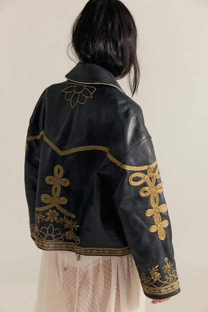 NEW! We The Free Lana Leather Jacket