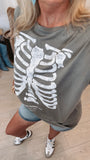 NEW!! Skeleton Oversized Tee by The Laundry Room