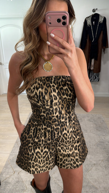 NEW!! The Dallas Cheetah Romper