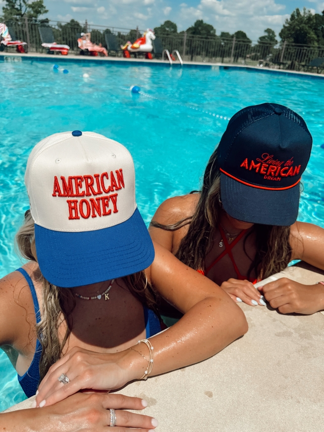 American Honey Embroidered Trucker Hat