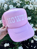 NEW!! "Howdy" Trucker Hat in Pink
