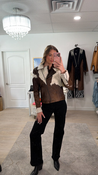 NEW!! Cowhide Jacket #5 - Size Medium