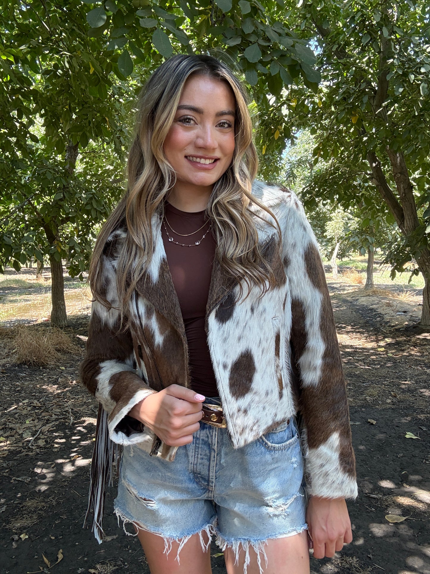 NEW!! Cowhide Jacket #8 - Size Small