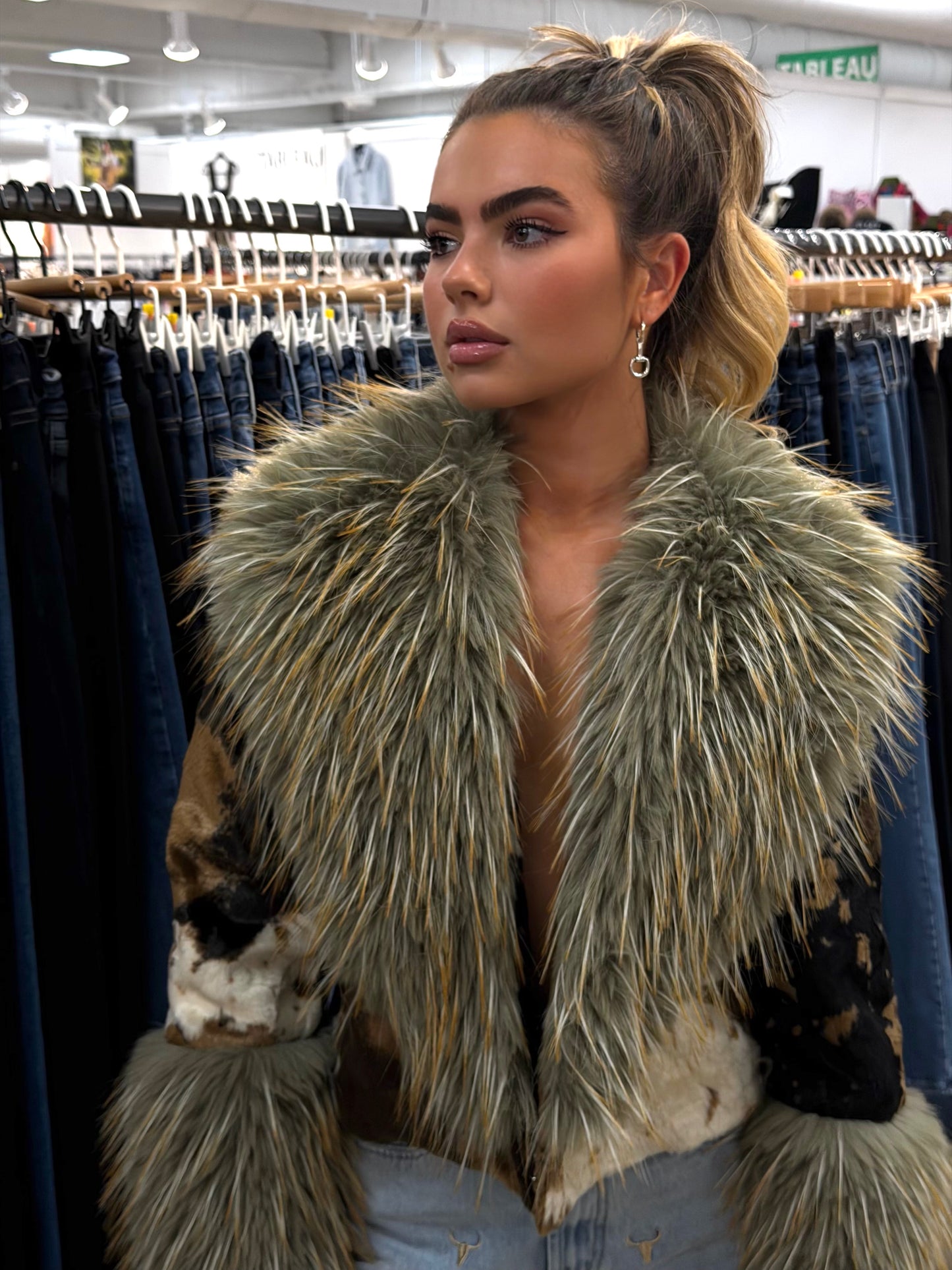 Bree Faux Fur Jacket - PREORDER