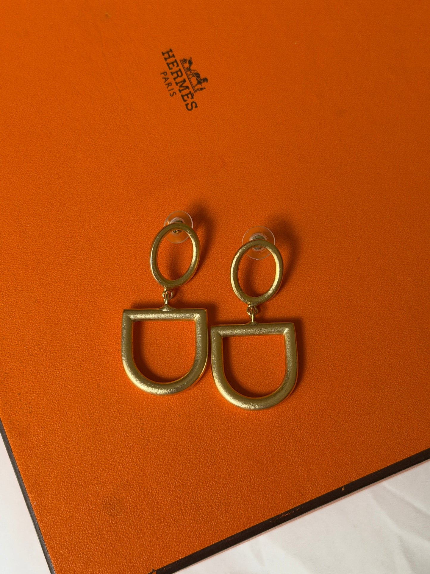 Horsebit Earrings