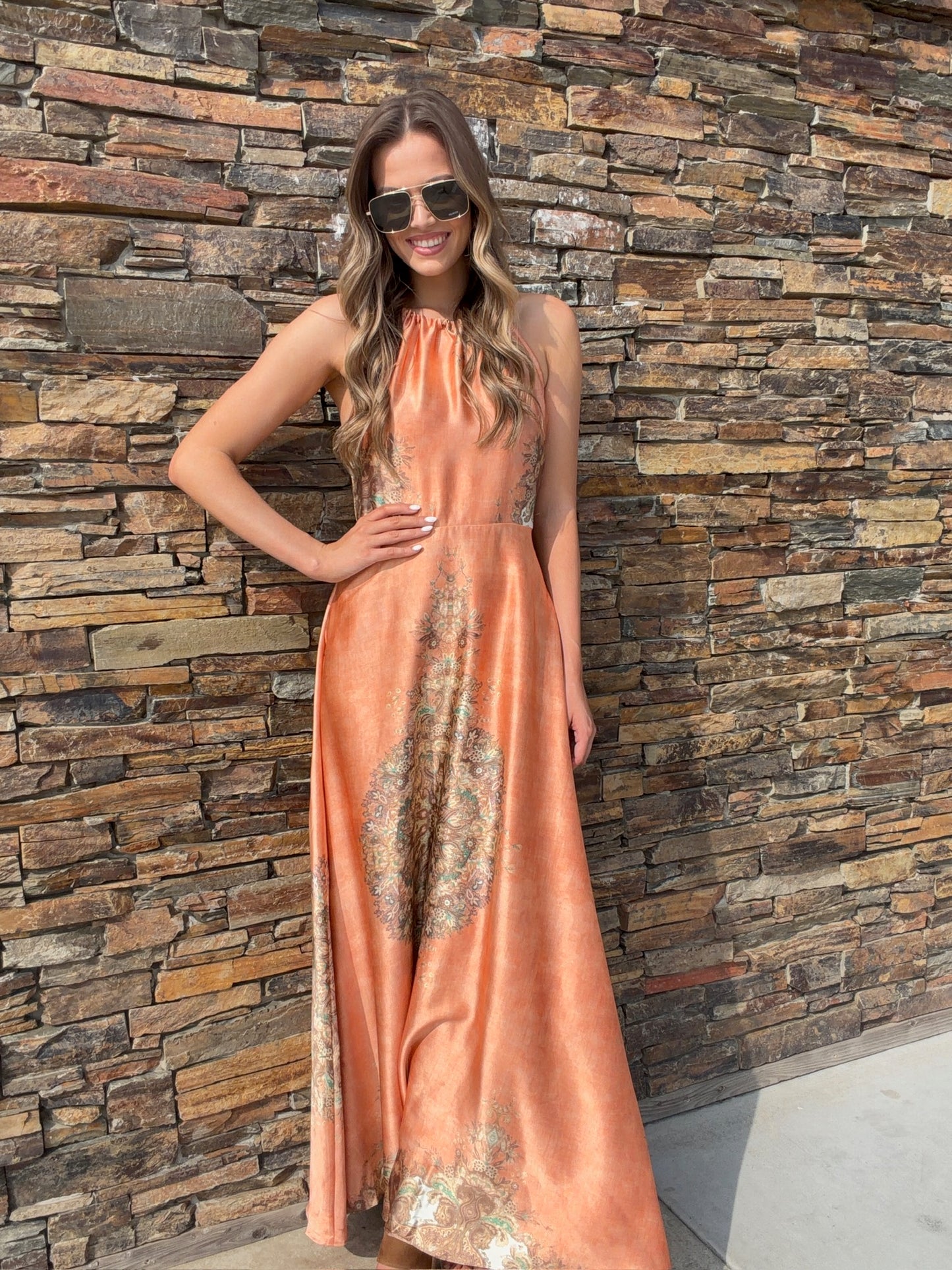 NEW!! The "Sorrento" Halter Maxi Dress