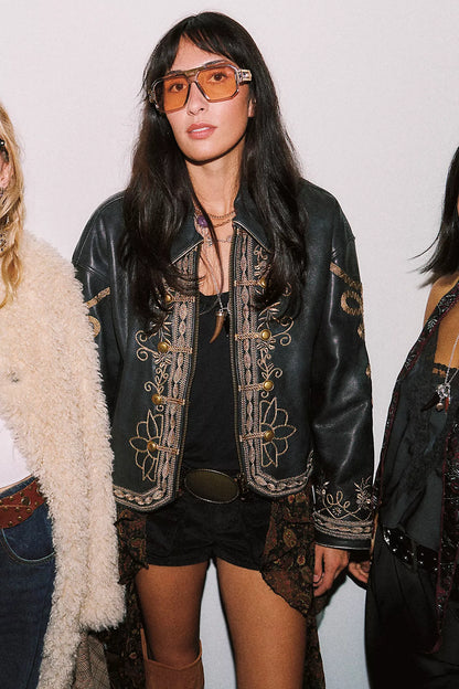 NEW! We The Free Lana Leather Jacket